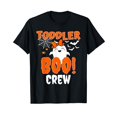 thumbnail image 1 of Girl Toddler Boo Crew Daycare Teacher Halloween Party T-Shirt, 1 of 5