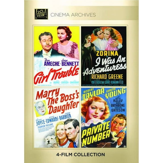 Girl Trouble / I Was an Adventuress / Marry the (DVD), Fox Mod, Comedy