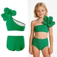 thumbnail image 1 of Girl Two Piece Swimsuit Quick Dry Bikini Set with Chest Pad Bathing Suits for Tweens 10-12 Years, 1 of 4