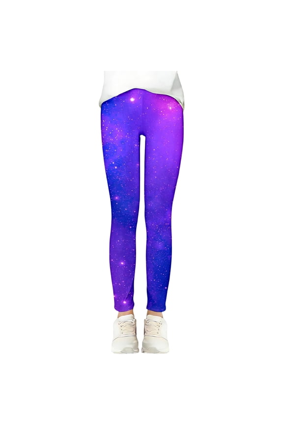 Girl Unicorn Leggings Kid Rainbow Legging Tights Trousers Slim Long Pants A 18 M-24 M