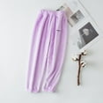 thumbnail image 1 of Girl Comfy Pants Women Elastic Waist Pants Lounge For Girl Warm Fall Winter Clothes 2T, 1 of 3