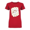 thumbnail image 1 of Girl Wearing Baking Uniform Shaped T-Shirt Women -Image by Shutterstock, Female Small, 1 of 2