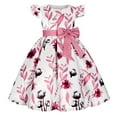 thumbnail image 1 of Girl Wedding Birthday Pageant Tea Party Dress Floral Formal Dress 2-10Years, 1 of 6