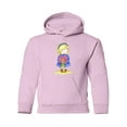 thumbnail image 1 of Girl With A Bouquet Of Flowers Hoodie Juniors -Image by Shutterstock,  Large, 1 of 4