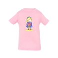 thumbnail image 1 of Girl With A Bouquet Of Flowers T-Shirt Infant -Image by Shutterstock,  12 Months, 1 of 4