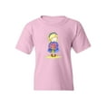 thumbnail image 1 of Girl With A Bouquet Of Flowers T-Shirt Juniors -Image by Shutterstock,  Medium, 1 of 4