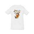thumbnail image 1 of Girl With A Dog T-Shirt Infant -Image by Shutterstock,  12 Months, 1 of 4