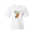 thumbnail image 1 of Girl With A Dog T-Shirt Juniors -Image by Shutterstock,  Small, 1 of 4