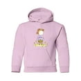 thumbnail image 1 of Girl With A Flower | Basket Hoodie Juniors | Size Light Pink (Hoodie),S (Youth),Juniors, 1 of 4