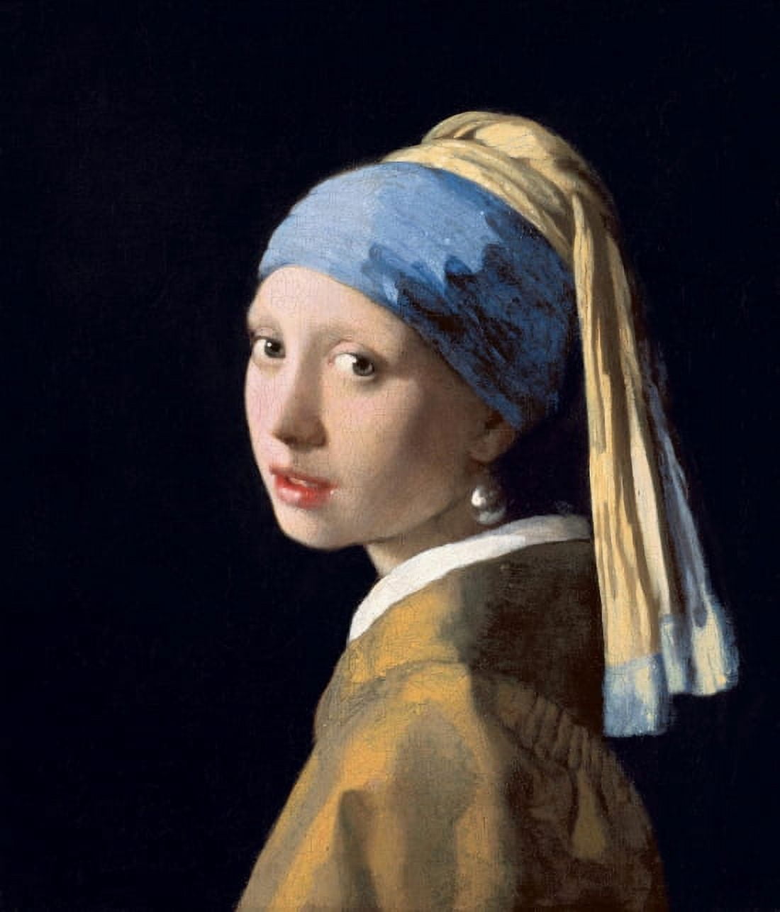 Girl With A Pearl Earring Mauritshuis 670 Canvas Art - Johannes Vermeer (18 x 24)