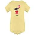 thumbnail image 1 of Girl With A Red Balloon Bodysuit Infant -Image by Shutterstock,  18 Months, 1 of 4