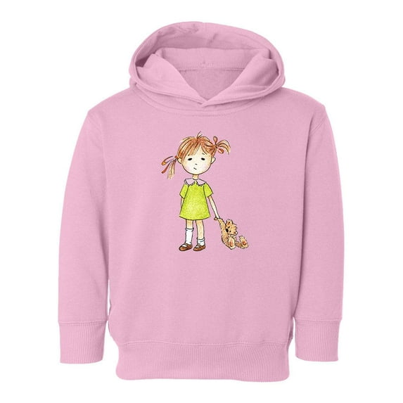 Girl With A Teddy Bear Hoodie Toddler -Image by Shutterstock, 4 Toddler