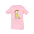 thumbnail image 1 of Girl With A Teddy Bear T-Shirt Infant -Image by Shutterstock,  12 Months, 1 of 4