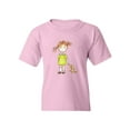 thumbnail image 1 of Girl With A Teddy Bear T-Shirt Juniors -Image by Shutterstock,  x-Small, 1 of 4