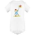 thumbnail image 1 of Girl With Balloons Bodysuit Infant -Image by Shutterstock,  12 Months, 1 of 4