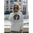 thumbnail image 1 of Girl With Big Afro And Earings Hoodie Women's -GoatDeals Designs, 1 of 4