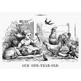 thumbnail image 1 of Girl With Birds 1873. Na One Year Old Girl In The Family Farmyard. Wood Engraving American 1873. Print by, 1 of 3