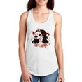 thumbnail image 1 of Girl With Fox Spirit Mask Racerback Tank Women -Smartprints Designs, Female XX-Large, 1 of 4