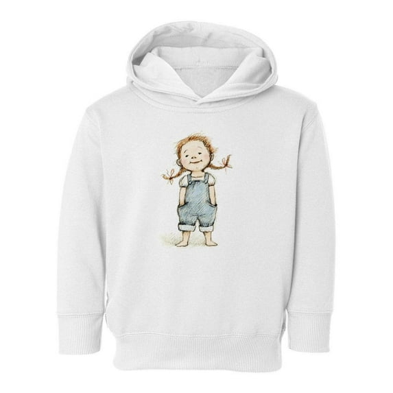 Girl With Hands In Pockets Hoodie Toddler -Image by Shutterstock, 5 Toddler