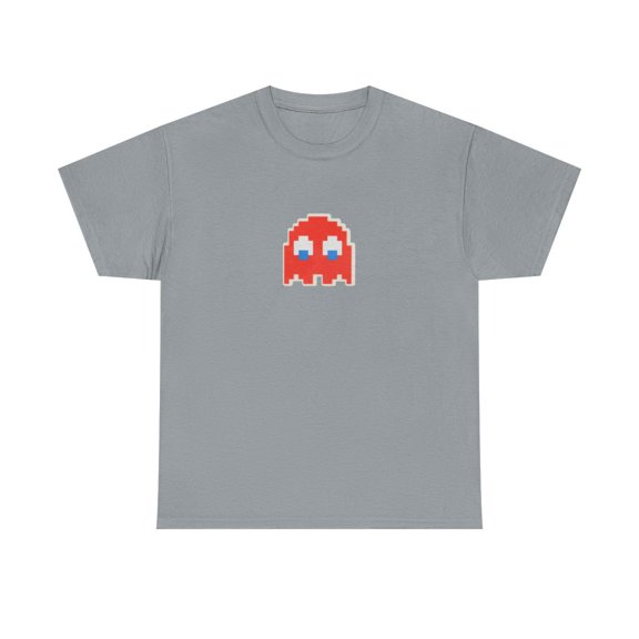 Girl X Pacman Ghost 90s 00s Koston Howard Skate Vintage Classic TShirt Print - Gravel / 3XL