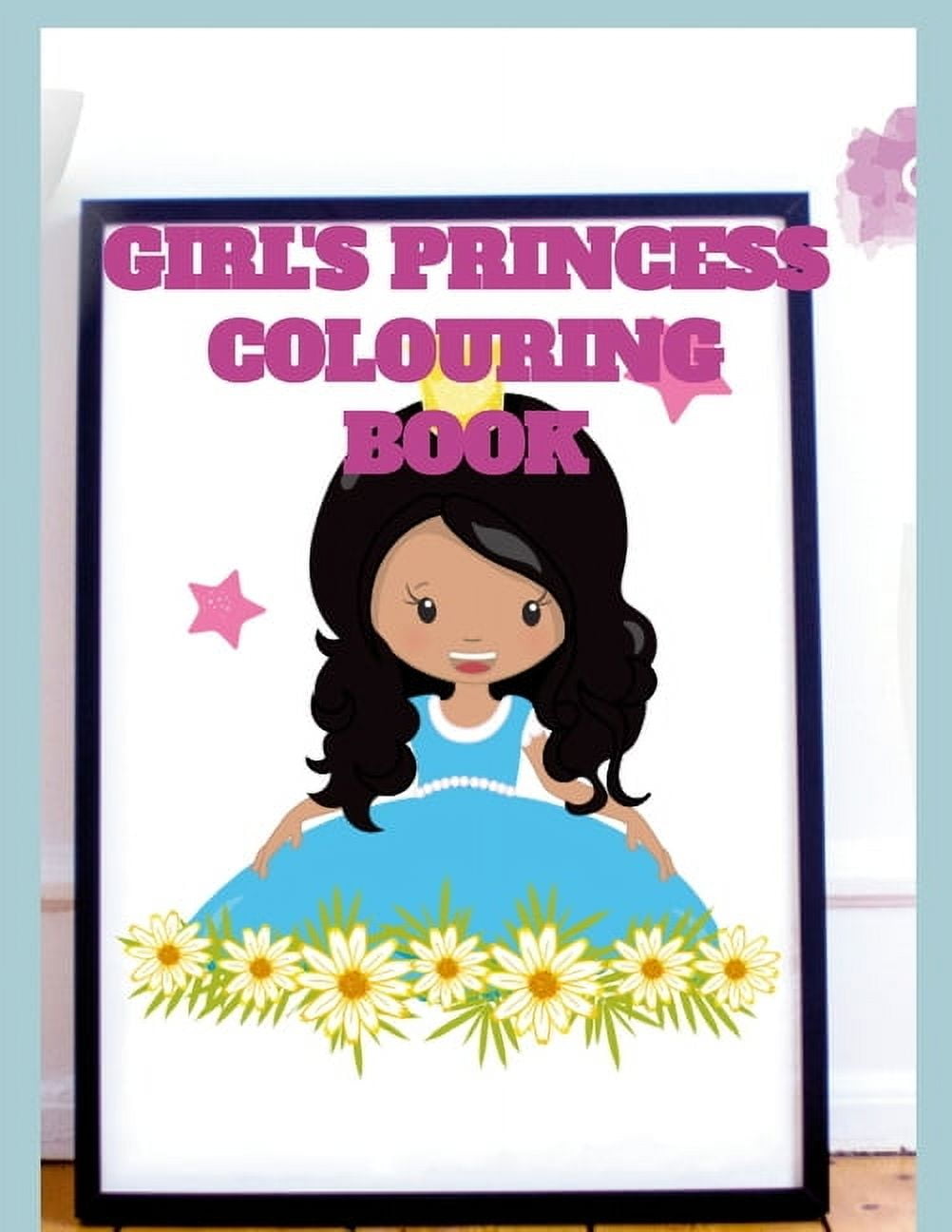Girl's Princess Colouring Book, (Paperback)