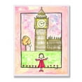 thumbnail image 1 of Girl in London Rect Wall Plaque, 1 of 2