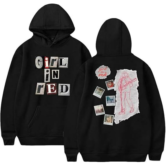 Girl in Red Merch Unisex Retro Classic Streetwear Hoodie