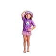 thumbnail image 1 of Girl's 3PC Sun & Swim Set - Purple Rain or Shine - 2T, 1 of 7