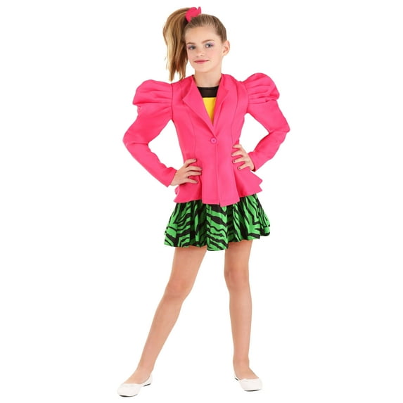 Girl's 80s Valley Girl Costume