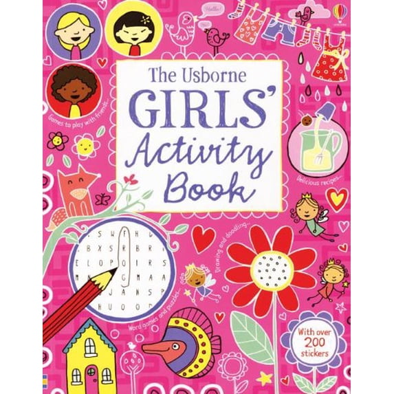 Pre-Owned Girl's Activity Book (Doodling Books) Hardcover