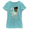 thumbnail image 1 of Girl's Ada Twist, Scientist Fascinating Pose Graphic Tee Tahiti Blue Medium, 1 of 4