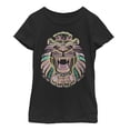 thumbnail image 1 of Girl's Aladdin Henna Cave of Wonders Graphic Tee Black X Large, 1 of 3