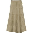 thumbnail image 1 of Girl's Ankle Length Long Denim 5 Tiered Skirt 4 to 18 years old, 1 of 6