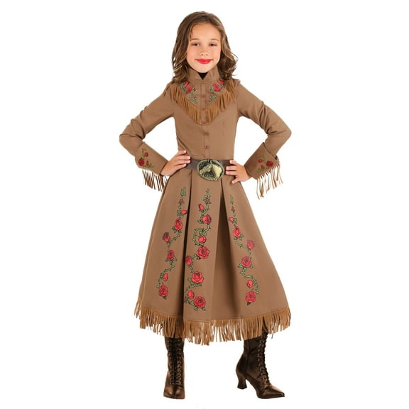 Girl's Annie Oakley Cowgirl Costume
