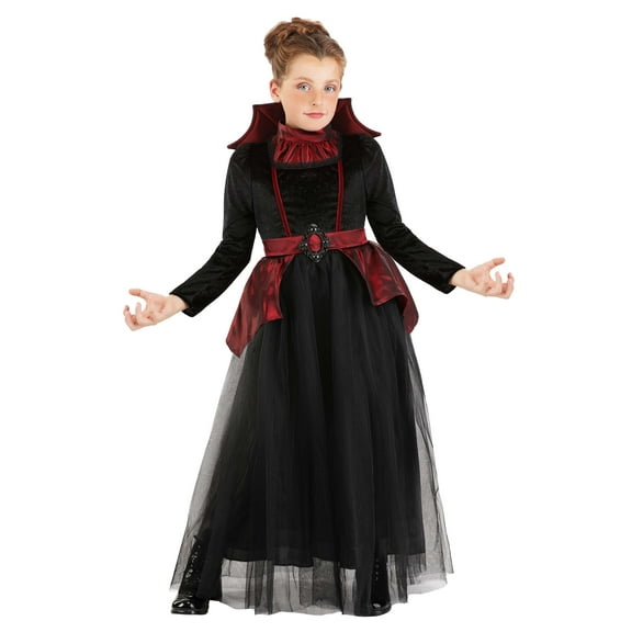Girl's Batwing Vampire Costume Dress