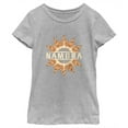 thumbnail image 1 of Girl's Black Panther: Wakanda Forever Namora Logo  Graphic Tee Athletic Heather Large, 1 of 5