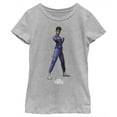thumbnail image 1 of Girl's Black Panther: Wakanda Forever Shuri Action Pose Graphic Tee Athletic Heather Large, 1 of 3