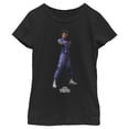 thumbnail image 1 of Girl's Black Panther: Wakanda Forever Shuri Action Pose  Graphic Tee Black X Large, 1 of 4