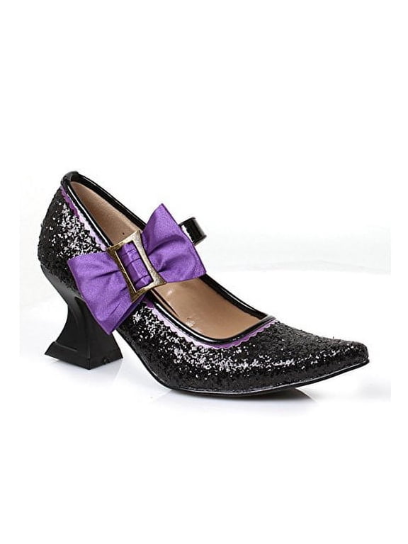 Girl's Black Witch Shoes Small 11/12