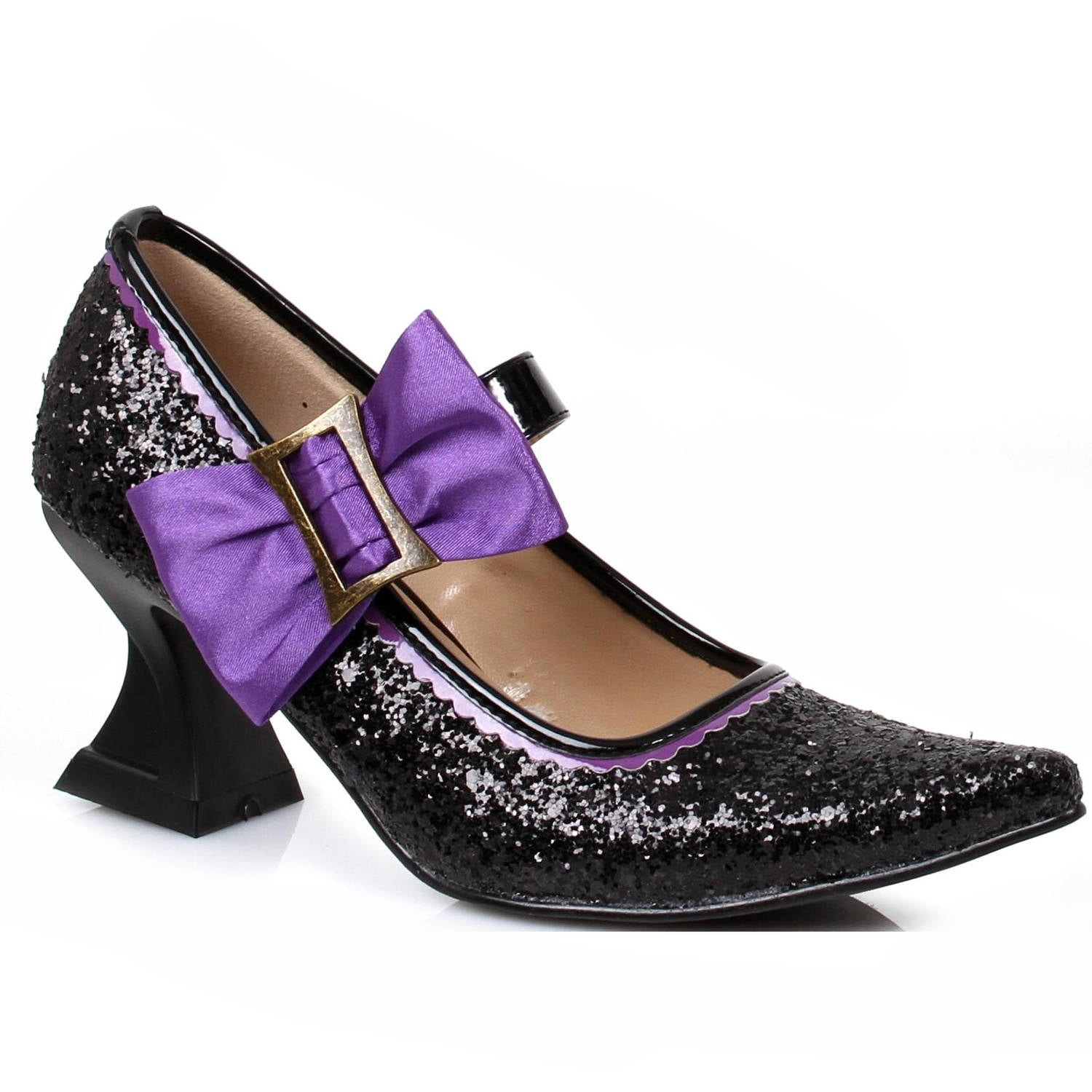 Girls Witch Shoes - Black