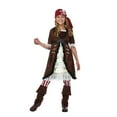 thumbnail image 1 of Girl's Brown Coat Pirate Costume, 1 of 7