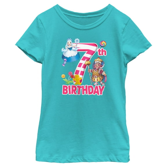 Girl's Candy Land Frostine and King Kandy Birthday Graphic T-Shirt