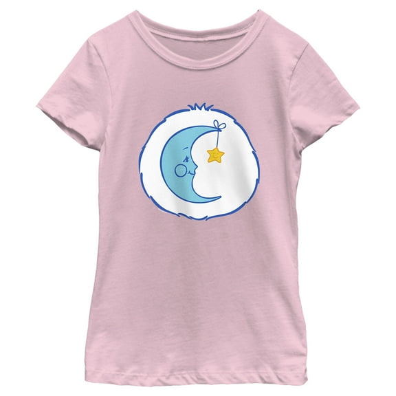 Girl's Care Bears Bedtime Bear Moon Costume  Graphic Tee Light Pink X Large