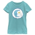thumbnail image 1 of Girl's Care Bears Bedtime Bear Moon Costume  Graphic Tee Tahiti Blue Small, 1 of 4