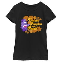 Girl's Care Bears Halloween Harmony Bear Cutest Pumpkin in the Patch  Graphic T-Shirt