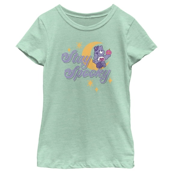 Girl's Care Bears Halloween Stay Spooky  Graphic T-Shirt