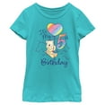 thumbnail image 1 of Girl's Care Bears Sweet Celebrations Bear It's My 5th Birthday Graphic T-Shirt, 1 of 4