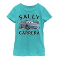 thumbnail image 1 of Girl's Cars Sally Carrera Portrait Graphic Tee Tahiti Blue Large, 1 of 3