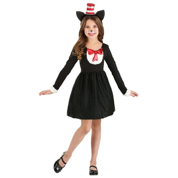 Girl's Cat in the Hat Costume