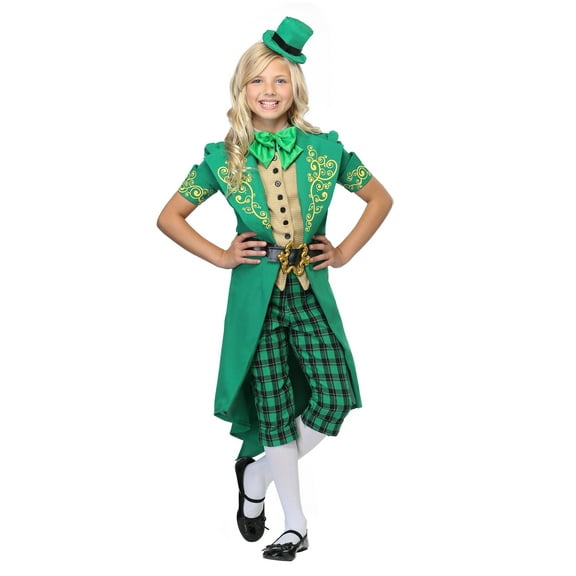 Girl's Charming Leprechaun Costume